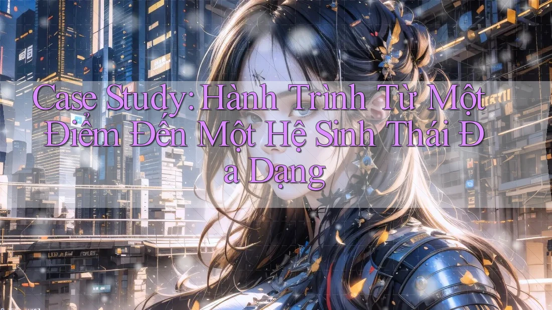 Case Study: Hành Trình Từ Một Điểm Đến Một Hệ Sinh Thái Đa Dạng Case Study: Hành Trình Từ Một Điểm Đến Một Hệ Sinh Thái Đa Dạng