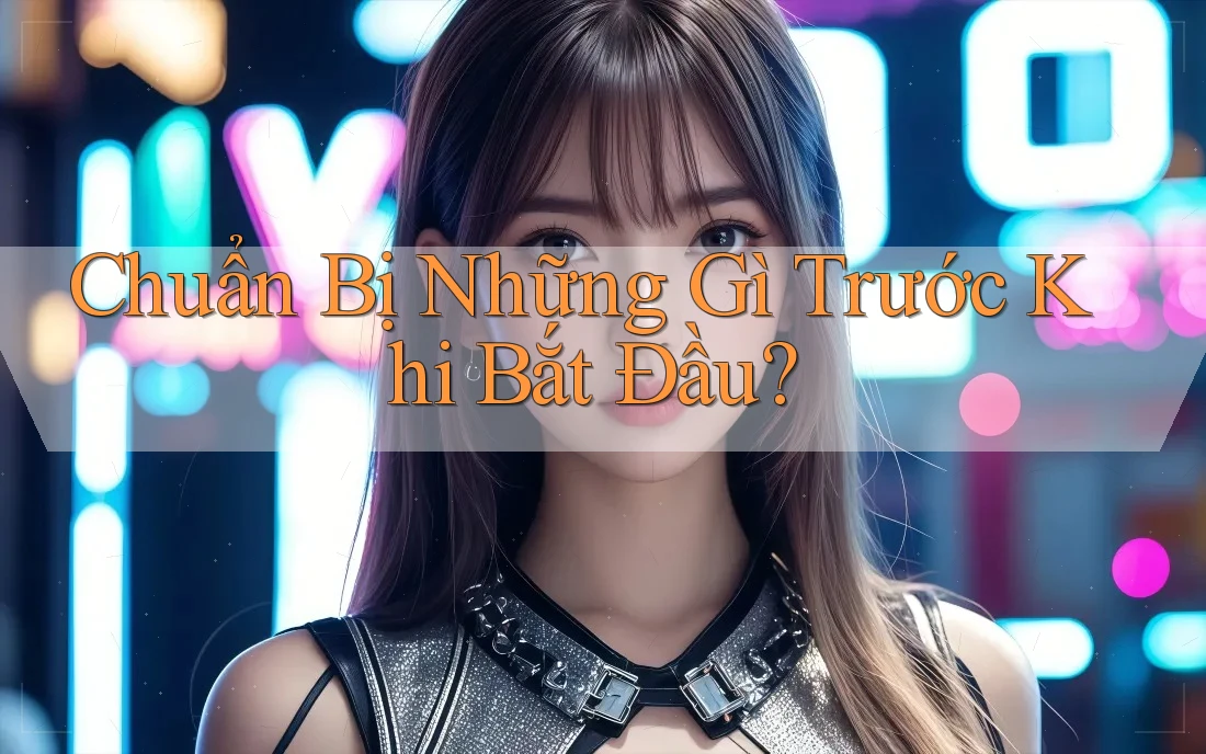Chuẩn Bị Những Gì Trước Khi Bắt Đầu?
