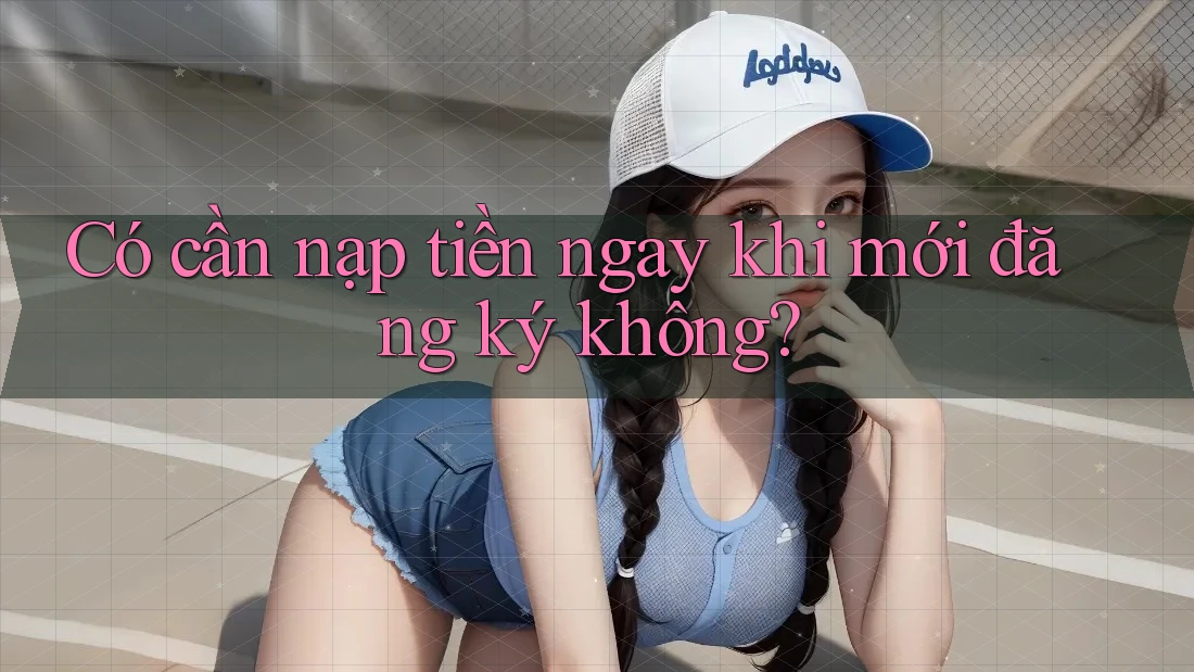 Có cần nạp tiền ngay khi mới đăng ký không? Có cần nạp tiền ngay khi mới đăng ký không?