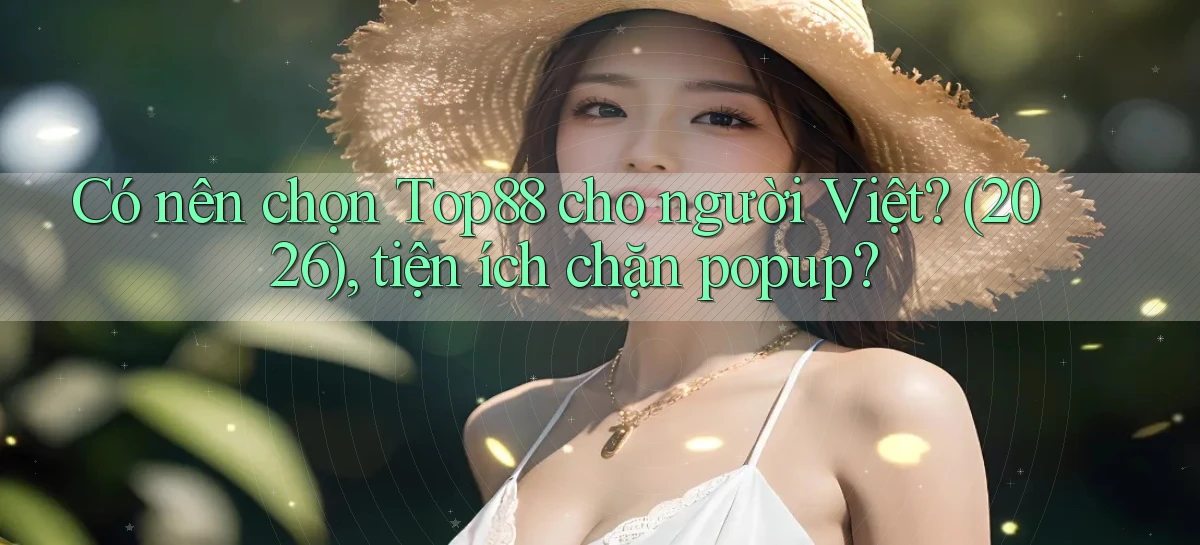 Có nên chọn Top88 cho người Việt (2026), tiện ích chặn popup