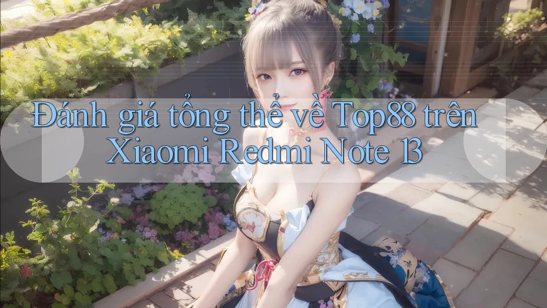 Đánh giá tổng thể về Top88 trên Xiaomi Redmi Note 13