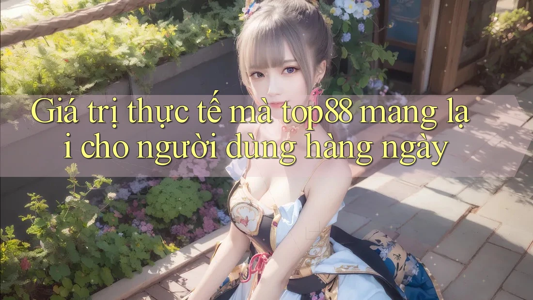 Giá trị thực tế mà top88 mang lại cho người dùng hàng ngày