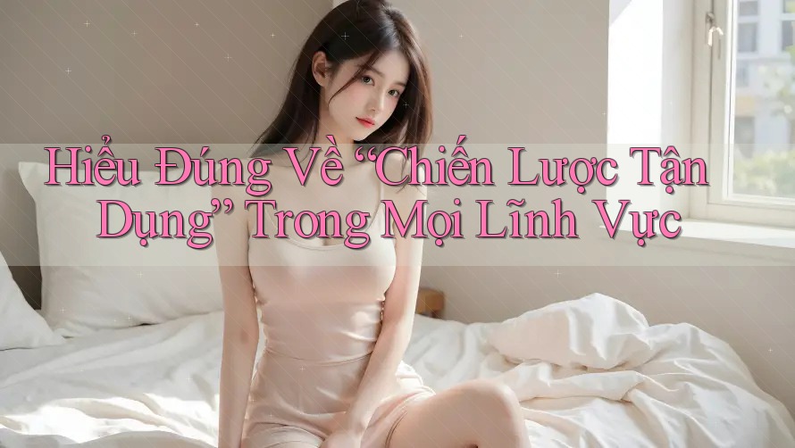 Hiểu Đúng Về “Chiến Lược Tận Dụng” Trong Mọi Lĩnh Vực