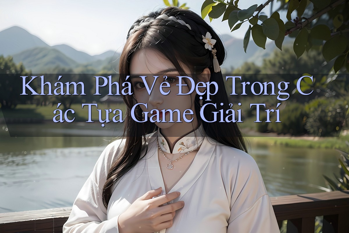Khám Phá Vẻ Đẹp Trong Các Tựa Game Giải Trí Khám Phá Vẻ Đẹp Trong Các Tựa Game Giải Trí