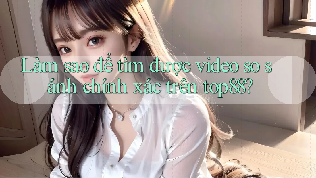 Làm sao để tìm được video so sánh chính xác trên top88?