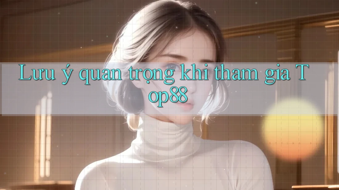 Lưu ý quan trọng khi tham gia Top88 Lưu ý quan trọng khi tham gia Top88