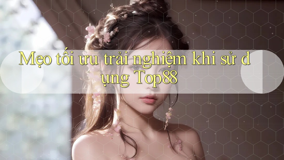 Mẹo tối ưu trải nghiệm khi sử dụng Top88 Mẹo tối ưu trải nghiệm khi sử dụng Top88