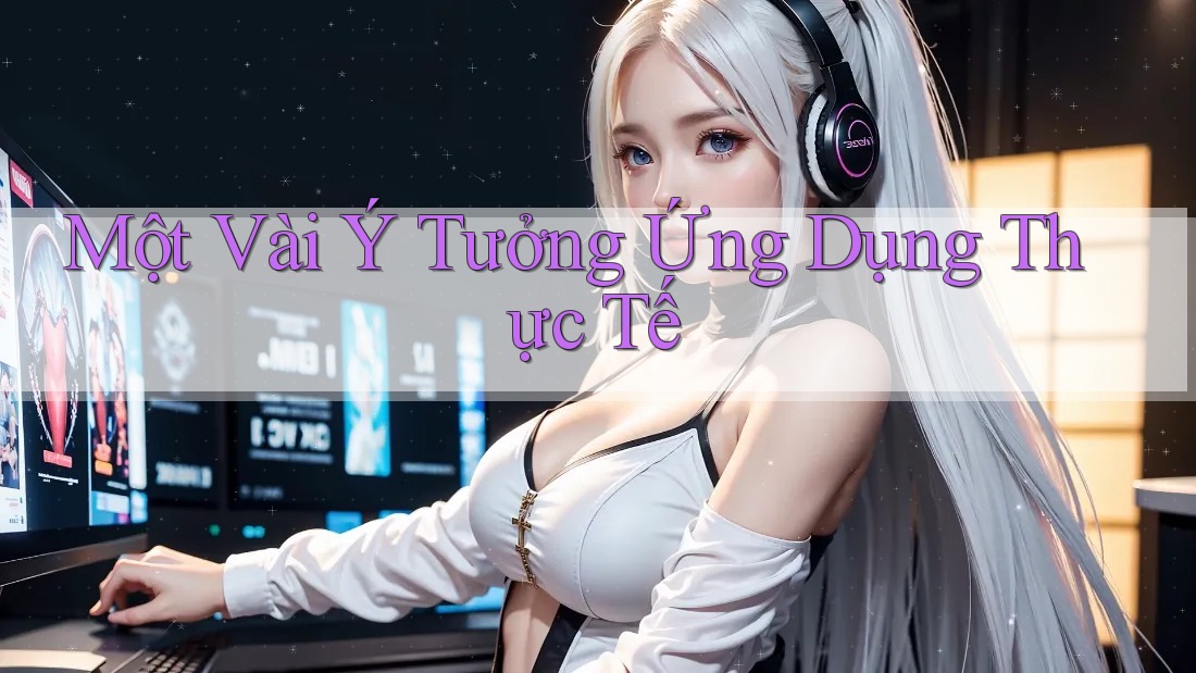 Một Vài Ý Tưởng Ứng Dụng Thực Tế Một Vài Ý Tưởng Ứng Dụng Thực Tế