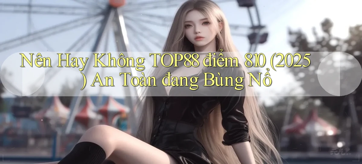 Nên hay không top88 điểm 810 (2025) an toàn đang bùng nổ