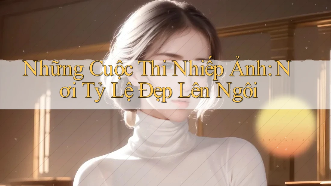Những Cuộc Thi Nhiếp Ảnh: Nơi Tỷ Lệ Đẹp Lên Ngôi