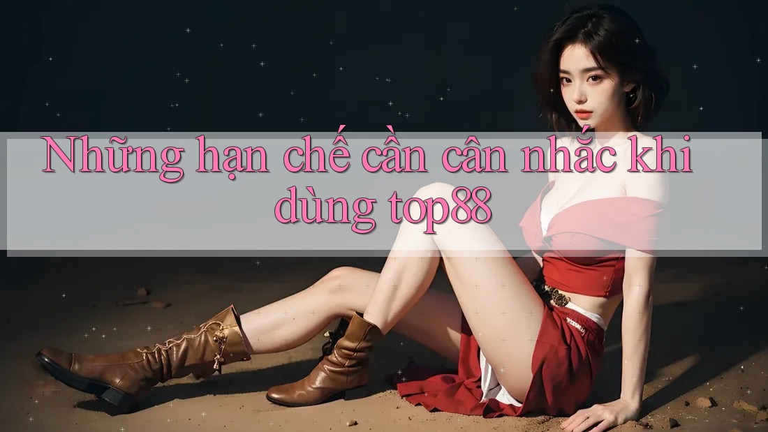 Những hạn chế cần cân nhắc khi dùng top88