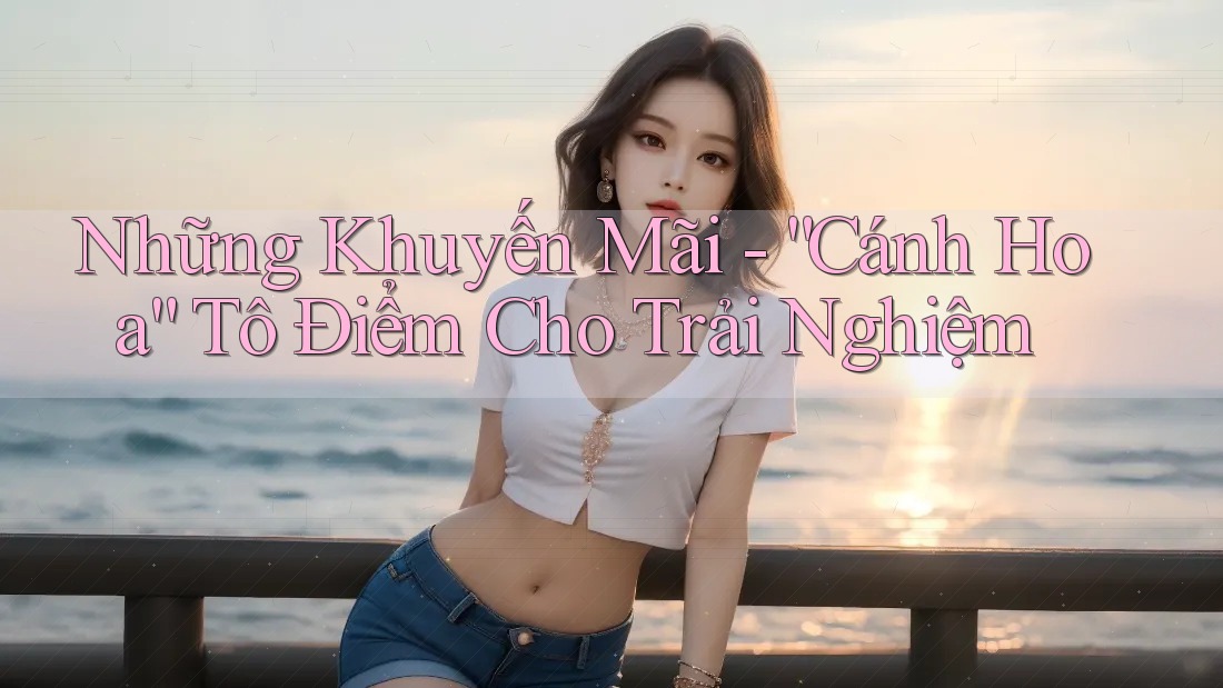 Những Khuyến Mãi - “Cánh Hoa” Tô Điểm Cho Trải Nghiệm Những Khuyến Mãi - “Cánh Hoa” Tô Điểm Cho Trải Nghiệm