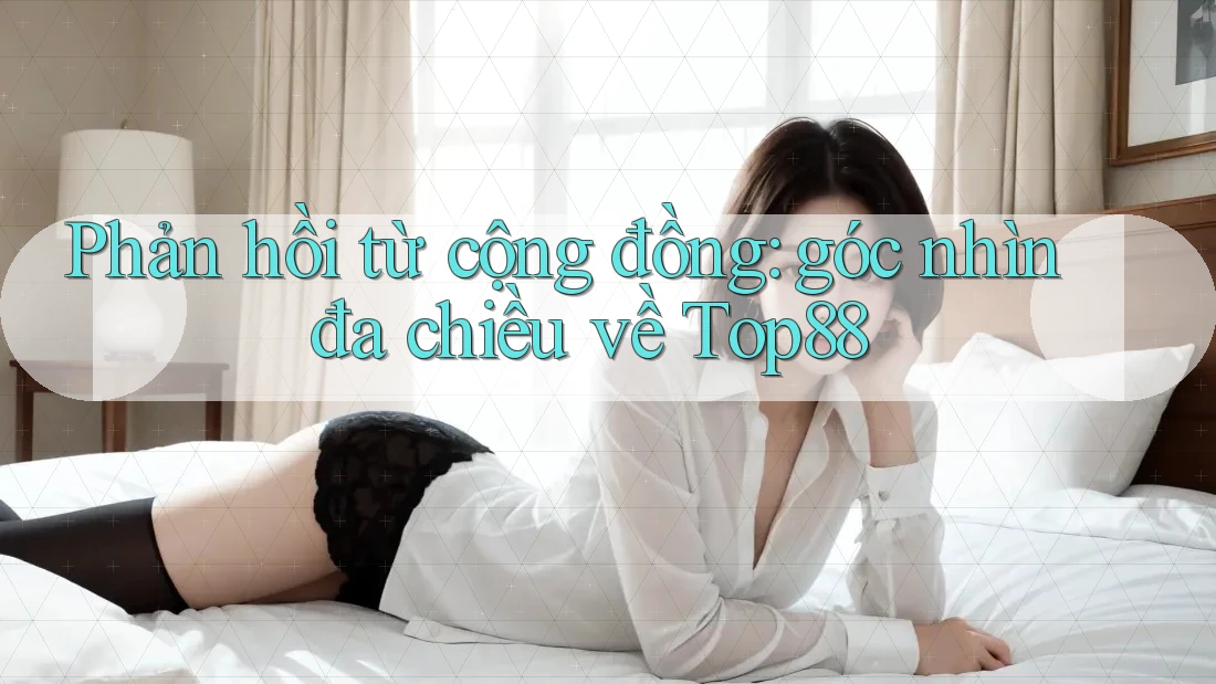 Phản hồi từ cộng đồng: góc nhìn đa chiều về Top88 Phản hồi từ cộng đồng: góc nhìn đa chiều về Top88