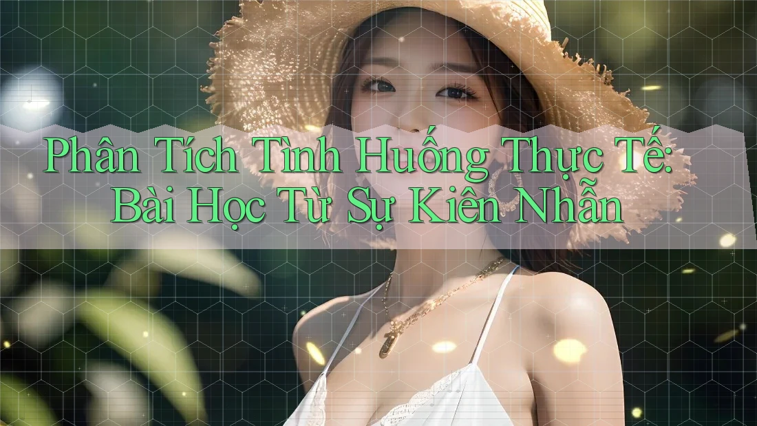 Phân Tích Tình Huống Thực Tế: Bài Học Từ Sự Kiên Nhẫn Phân Tích Tình Huống Thực Tế: Bài Học Từ Sự Kiên Nhẫn