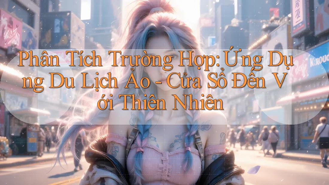 Phân Tích Trường Hợp: Ứng Dụng Du Lịch Ảo - Cửa Sổ Đến Với Thiên Nhiên Phân Tích Trường Hợp: Ứng Dụng Du Lịch Ảo - Cửa Sổ Đến Với Thiên Nhiên