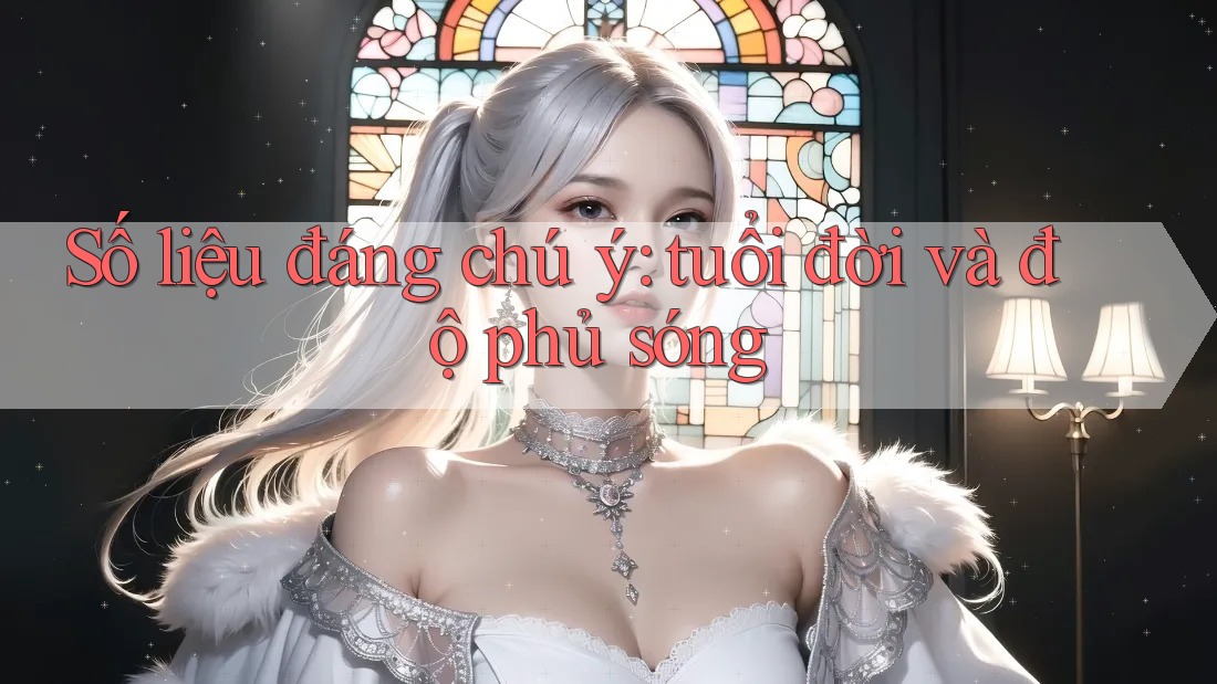 Số liệu đáng chú ý: tuổi đời và độ phủ sóng
