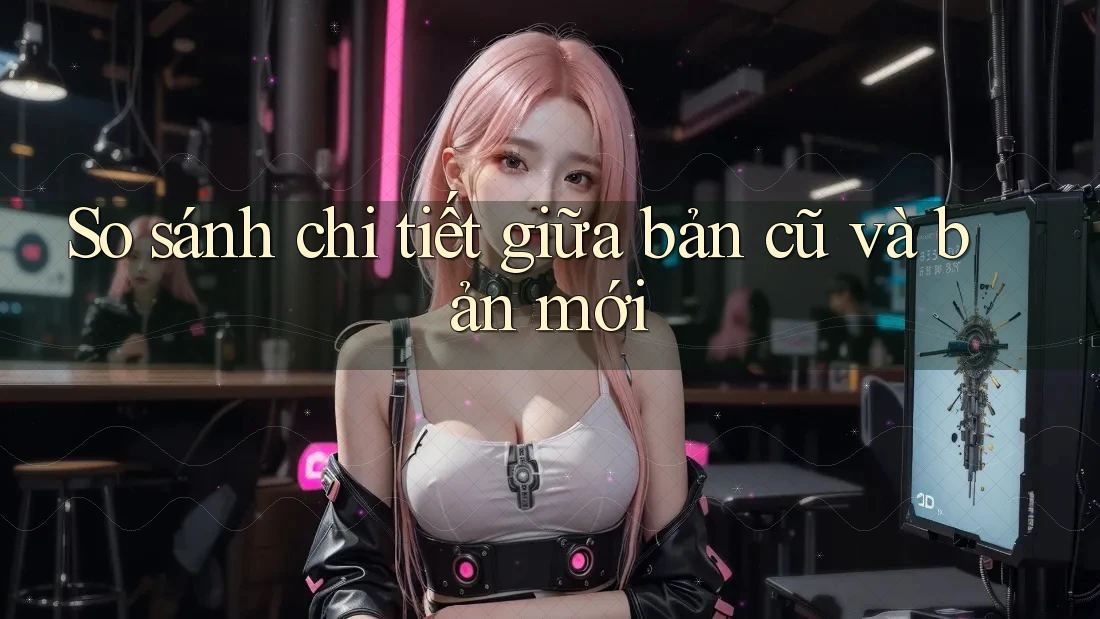 So sánh chi tiết giữa bản cũ và bản mới So sánh chi tiết giữa bản cũ và bản mới