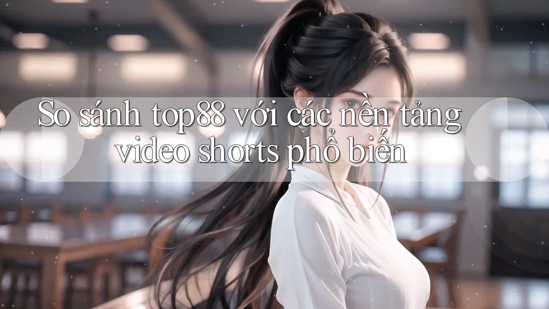 So sánh top88 với các nền tảng video shorts phổ biến