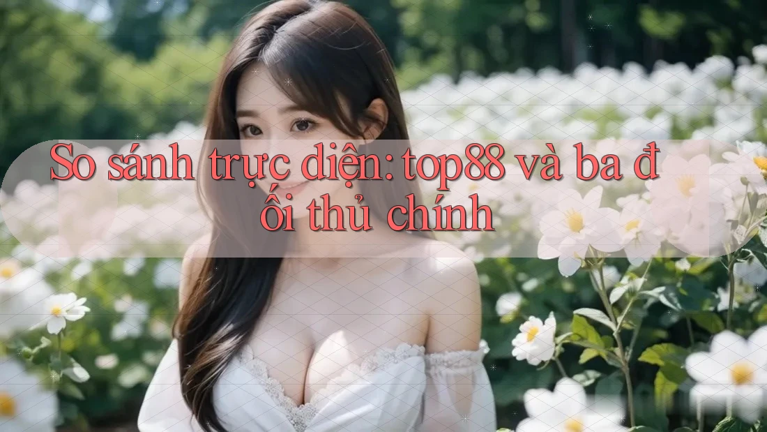 So sánh trực diện: top88 và ba đối thủ chính So sánh trực diện: top88 và ba đối thủ chính