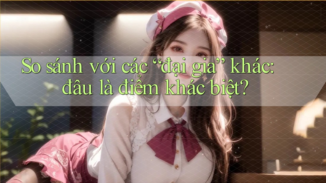 So sánh với các “đại gia” khác: đâu là điểm khác biệt?