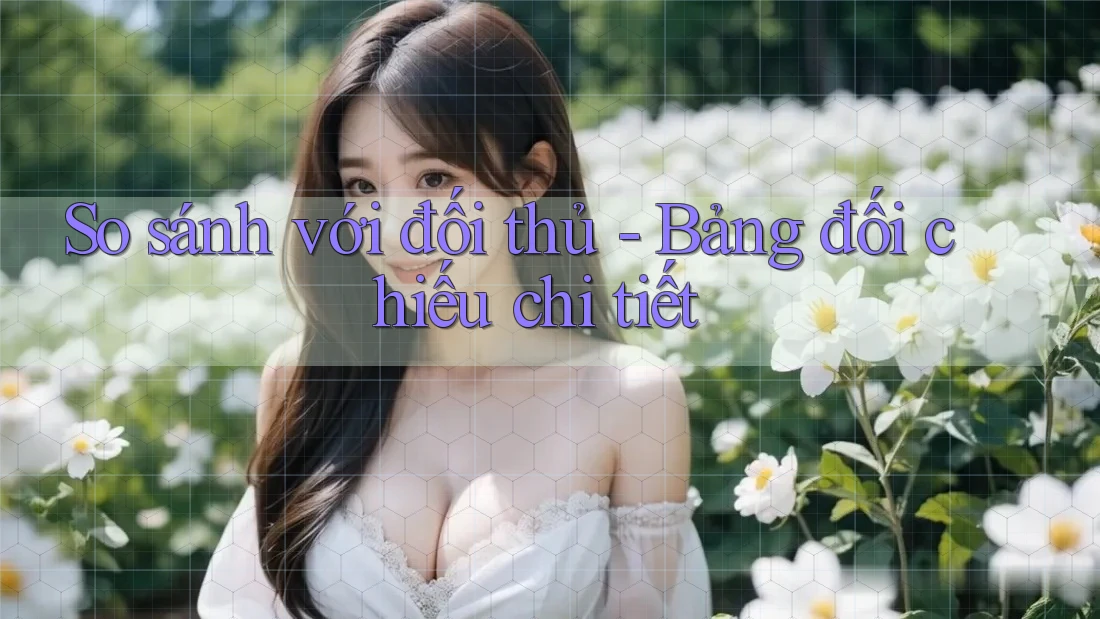 So sánh với đối thủ: bảng đối chiếu chi tiết