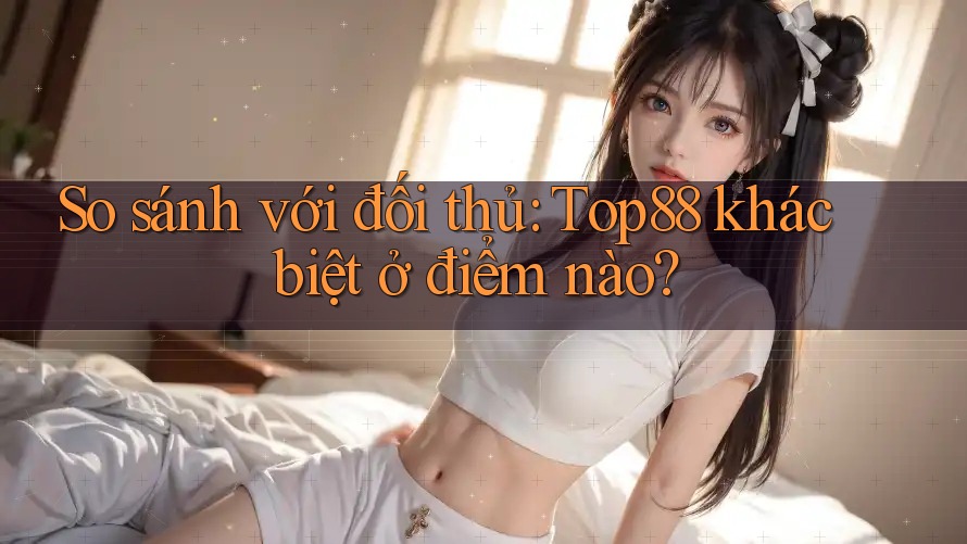 So sánh với đối thủ: Top88 khác biệt ở điểm nào? So sánh với đối thủ: Top88 khác biệt ở điểm nào?