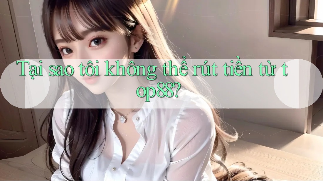Tại sao tôi không thể rút tiền từ top88?