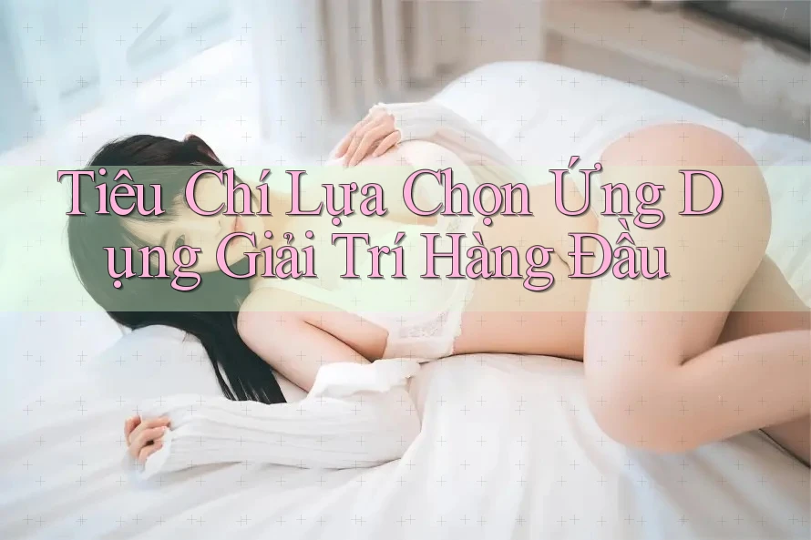 Tiêu Chí Lựa Chọn Ứng Dụng Giải Trí Hàng Đầu