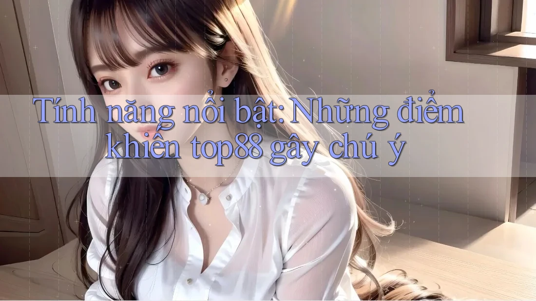 Tính năng nổi bật: Những điểm khiến top88 gây chú ý Tính năng nổi bật: Những điểm khiến top88 gây chú ý