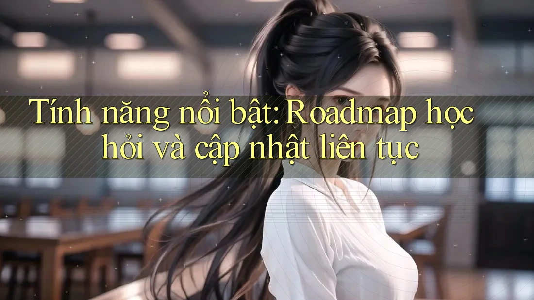 Tính năng nổi bật: Roadmap học hỏi và cập nhật liên tục