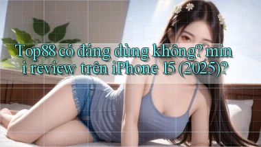 Top88 có đáng dùng không mini review trên iPhone 15 (2025)