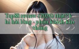 Top88 review (2026) thật khi hài lòng   phấn khích khi thắng
