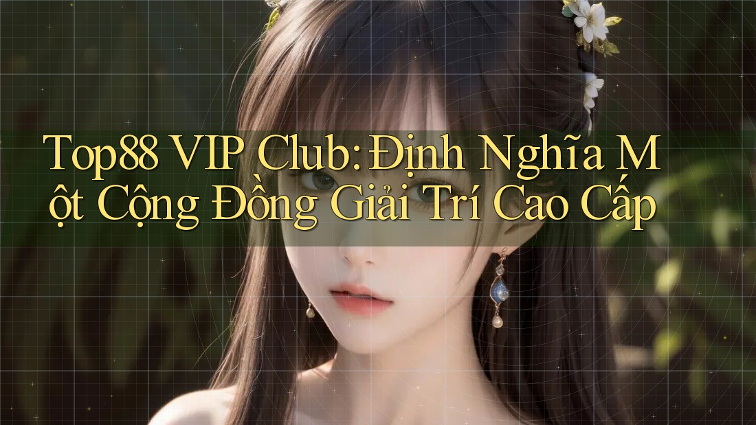 Top88 VIP Club: Định Nghĩa Một Cộng Đồng Giải Trí Cao Cấp Top88 VIP Club: Định Nghĩa Một Cộng Đồng Giải Trí Cao Cấp