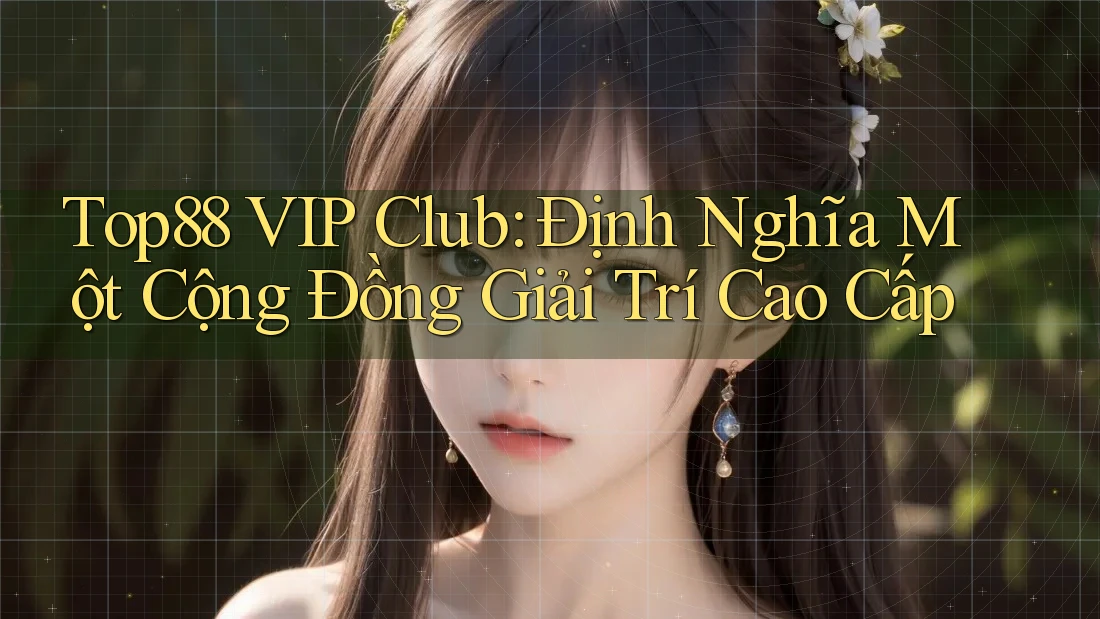 Top88 VIP Club: Định Nghĩa Một Cộng Đồng Giải Trí Cao Cấp