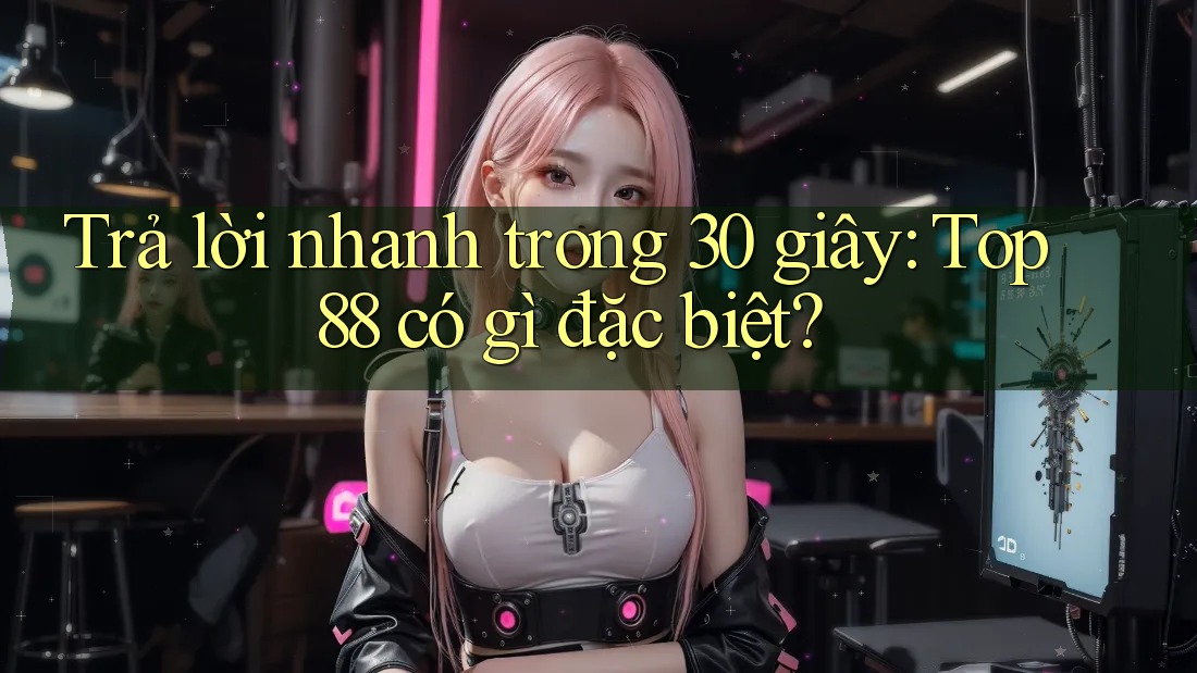 Trả lời nhanh trong 30 giây: Top88 có gì đặc biệt?
