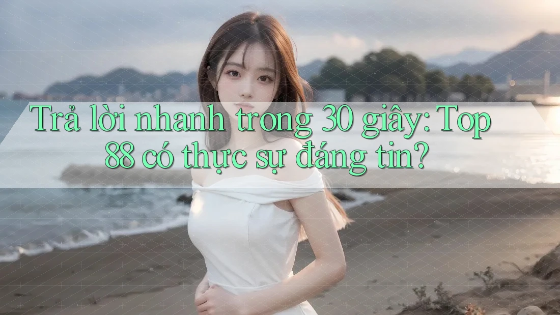 Trả lời nhanh trong 30 giây: Top88 có thực sự đáng tin?