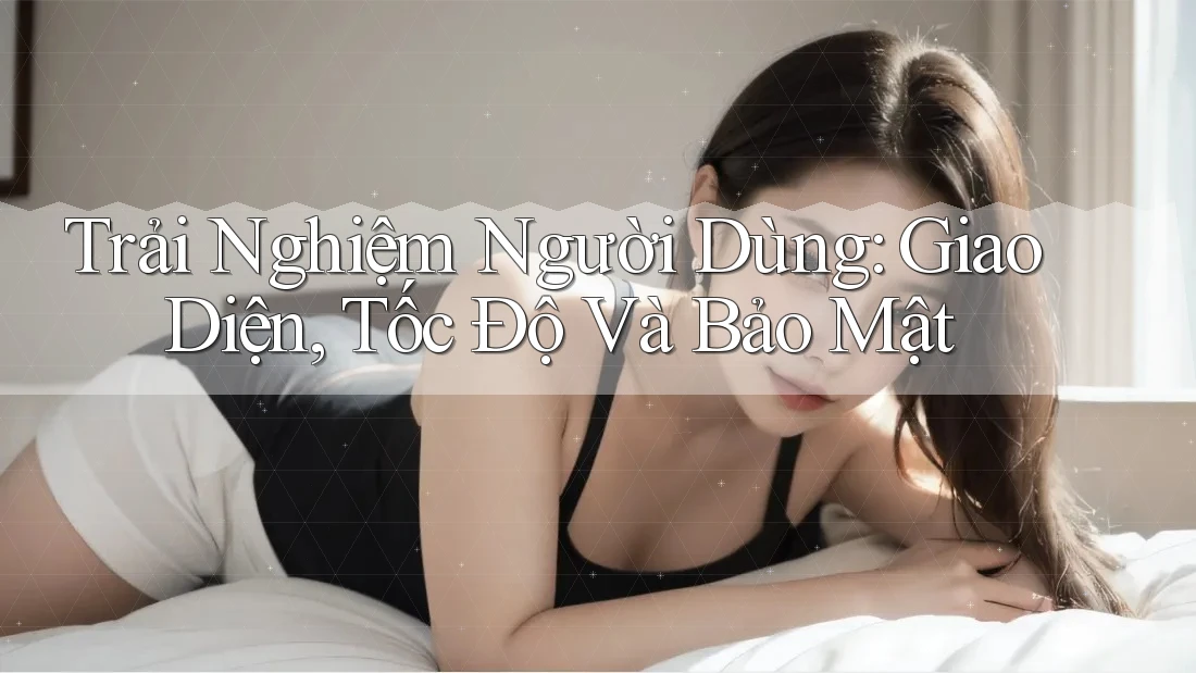 Trải Nghiệm Người Dùng: Giao Diện, Tốc Độ Và Bảo Mật