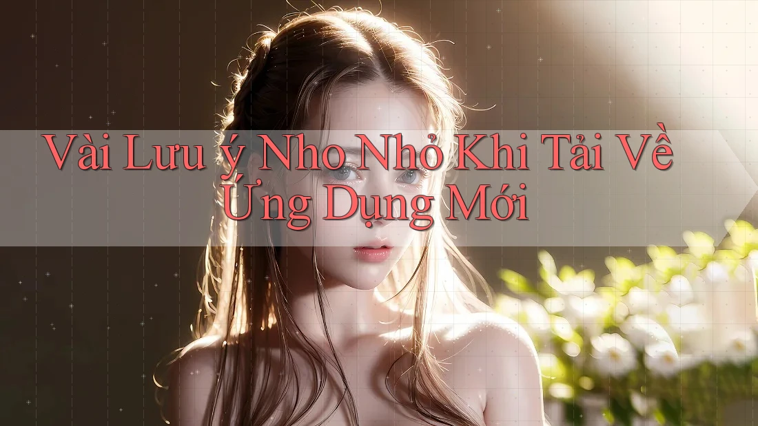 Vài Lưu ý Nho Nhỏ Khi Tải Về Ứng Dụng Mới