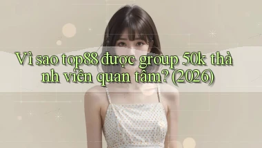 Vì sao top88 được group 50k thành viên quan tâm (2026)